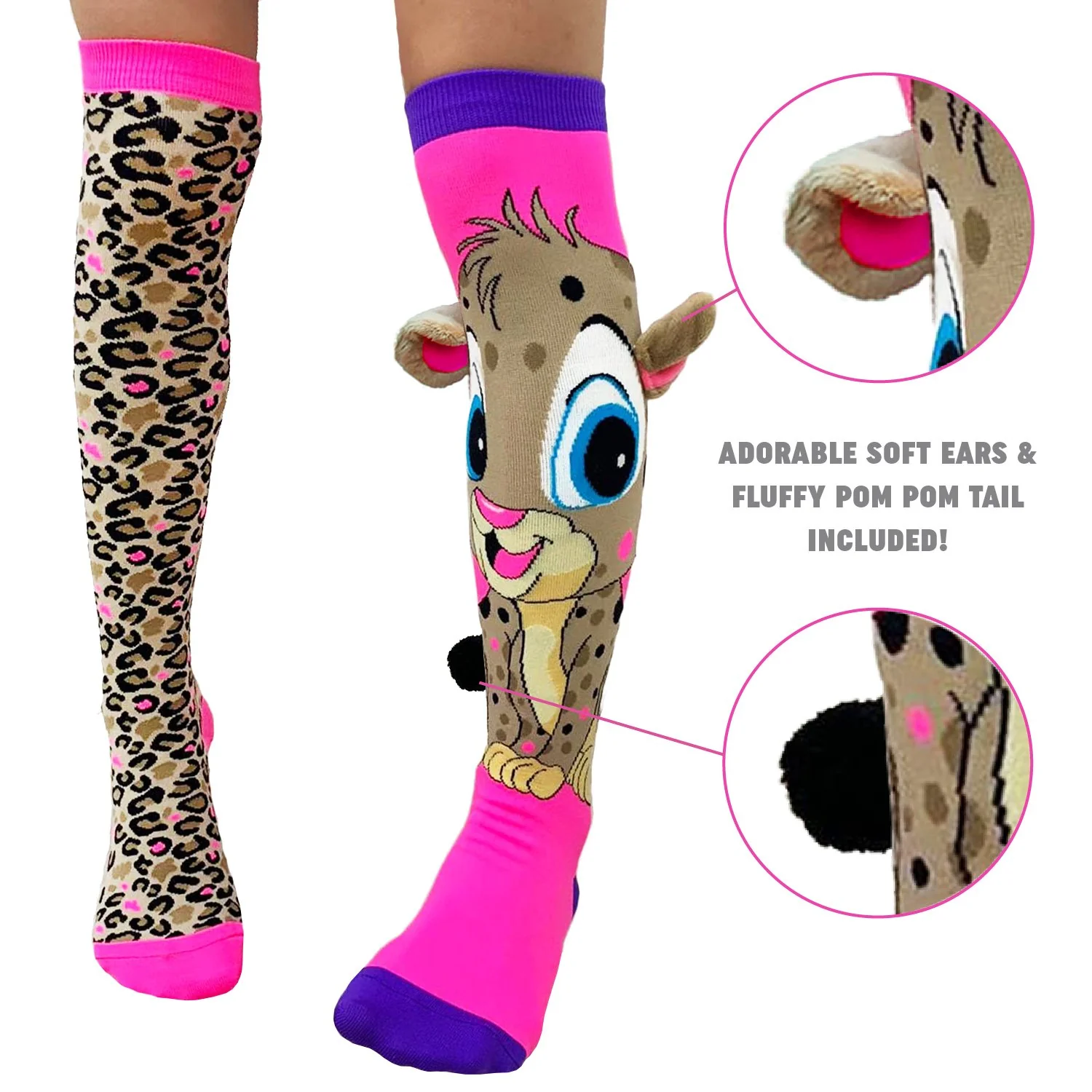 CHEEKY CHEETAH SOCKS - Image 3