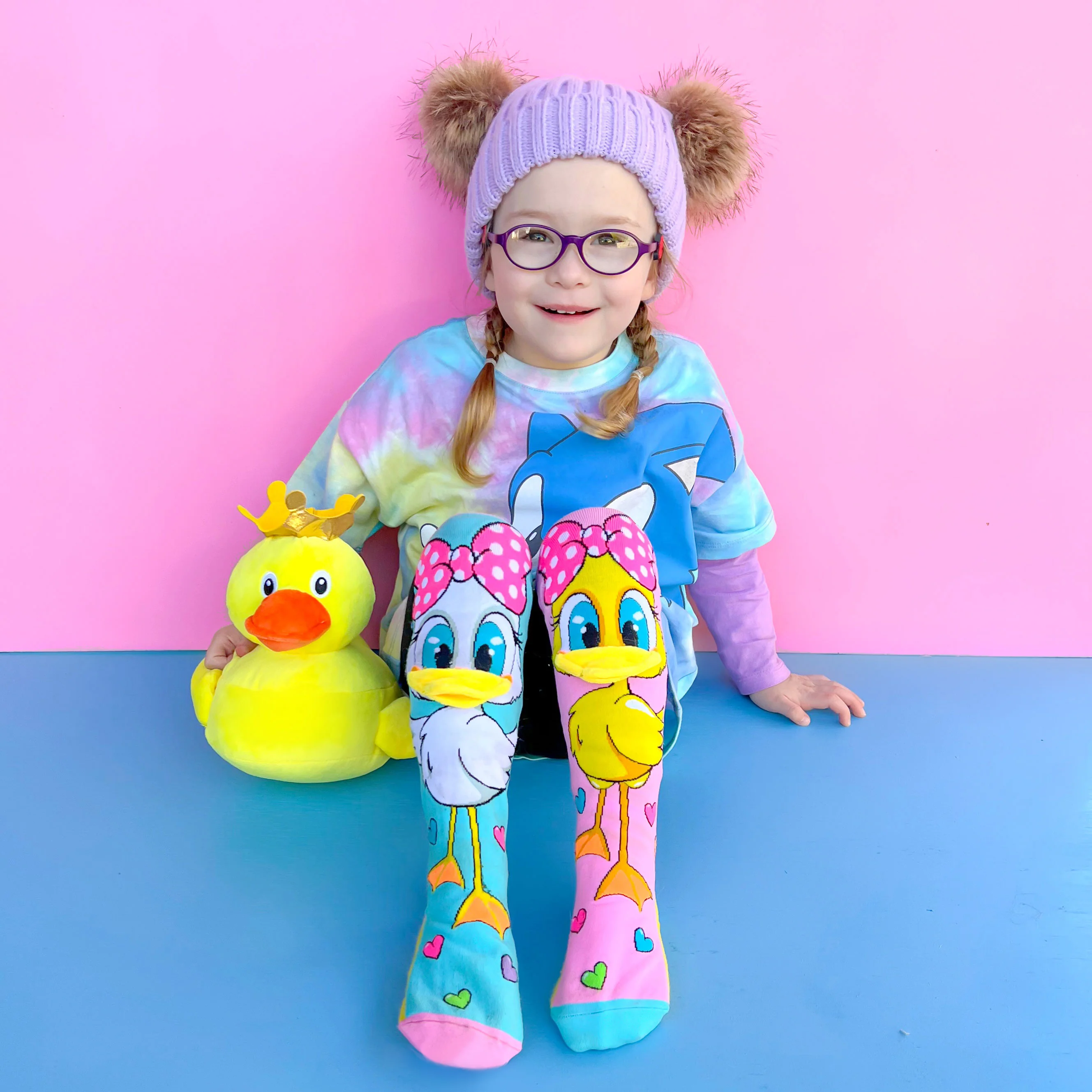 FLUFFY DUCK SOCKS - Image 2