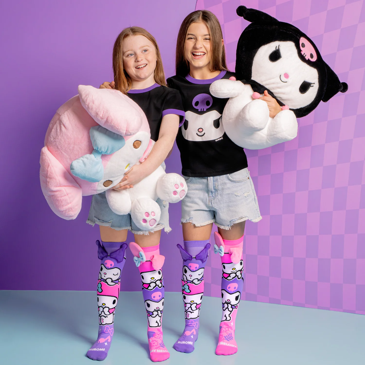 KUROMI & MY MELODY SOCKS - Image 4