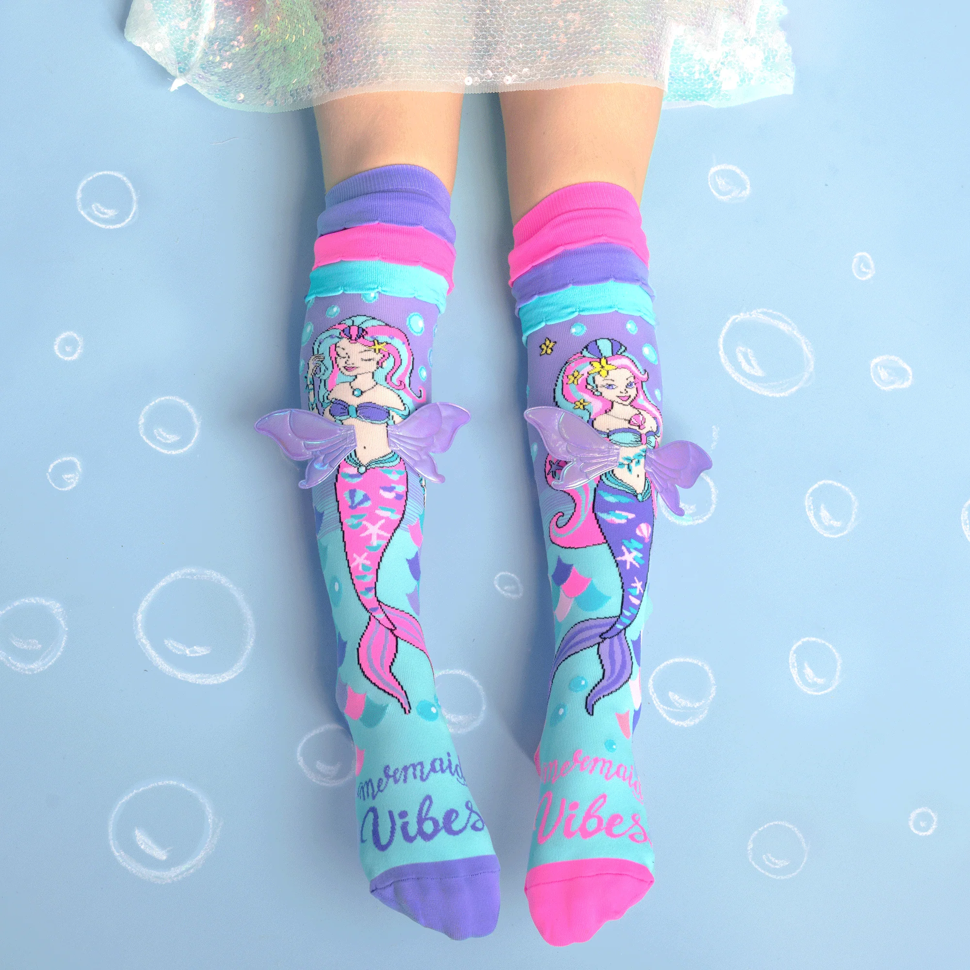 MERMAID VIBES SOCKS - Image 2