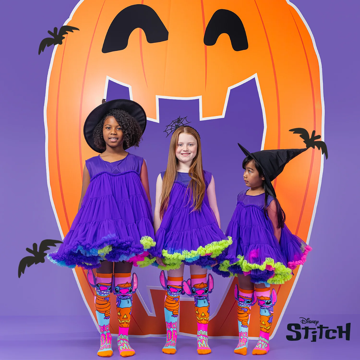 STITCH NEON HALLOWEEN SOCKS - Image 5