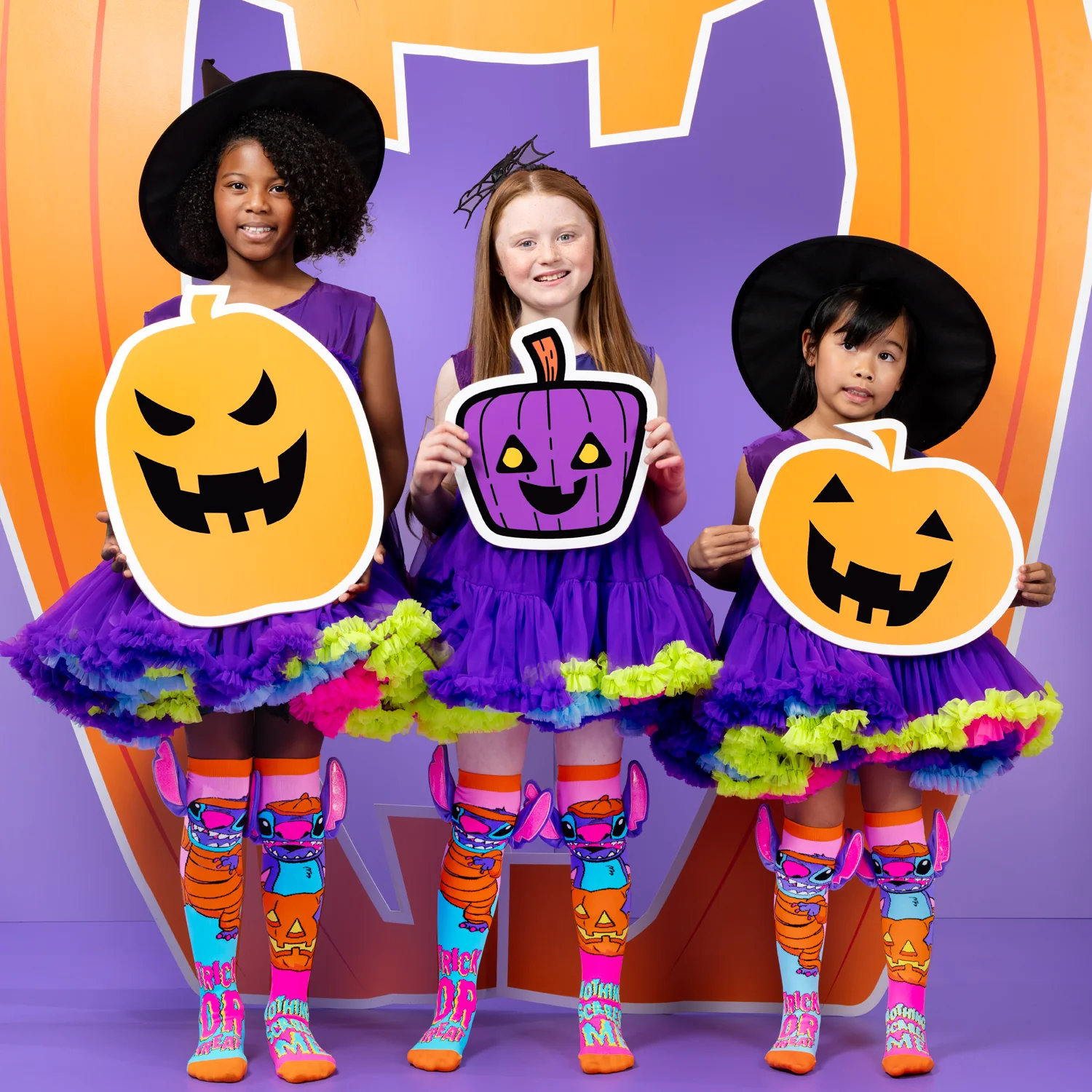 STITCH NEON HALLOWEEN SOCKS - Image 6